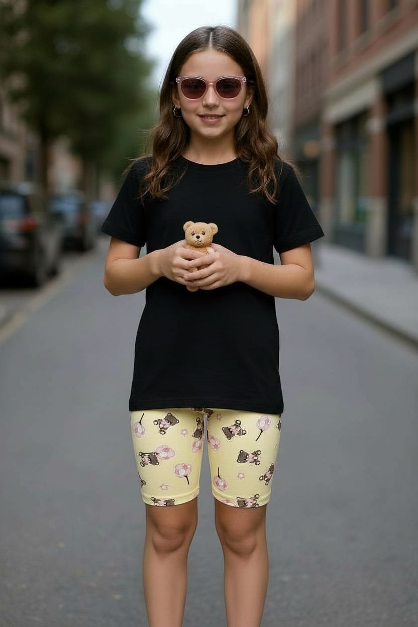 SHORTS INFANTIL EM COTTON - URSINHO